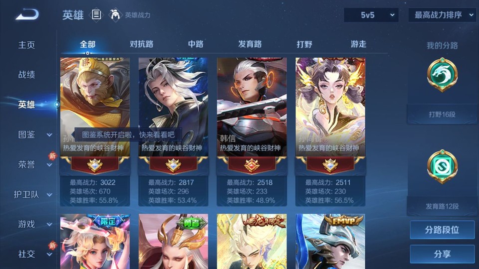 WZQM3372223王者荣耀账号详情图10