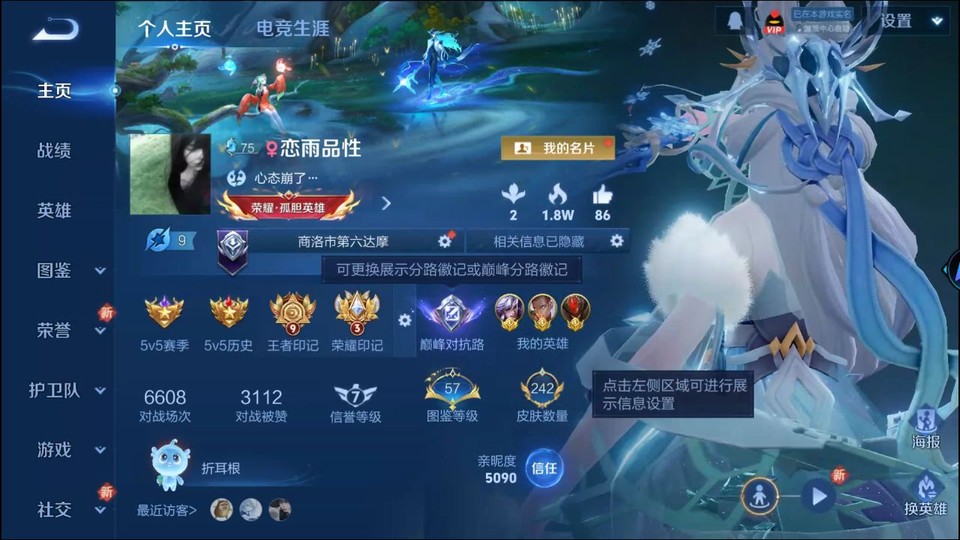 WZQM3342776王者荣耀账号详情图2