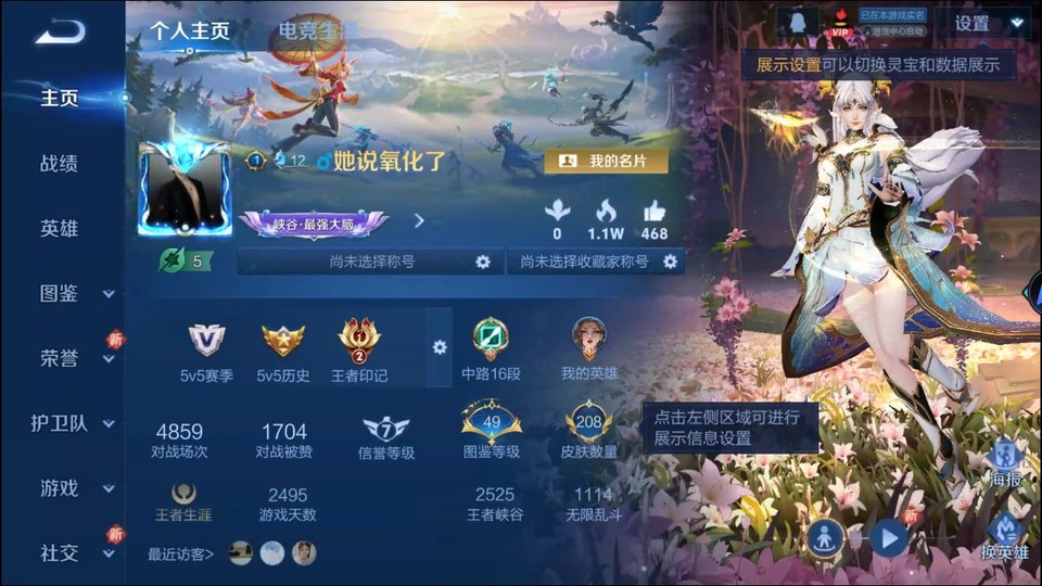 WZQM3353750王者荣耀账号详情图2 WZQM3353750王者荣耀账号详情图2