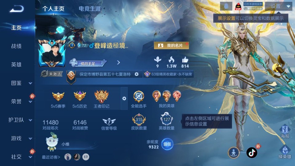 WZQM3356005王者荣耀账号详情图2