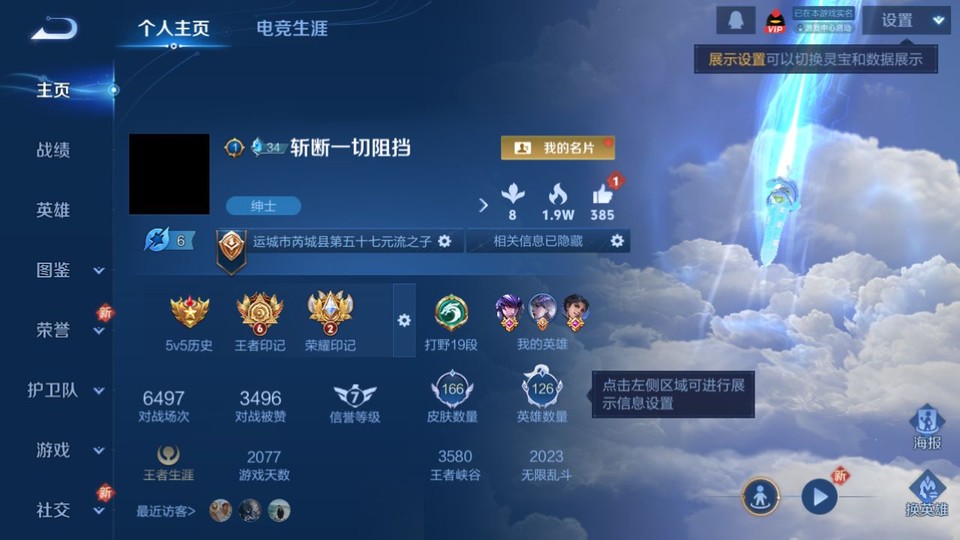 WZQM3355983王者荣耀账号详情图2