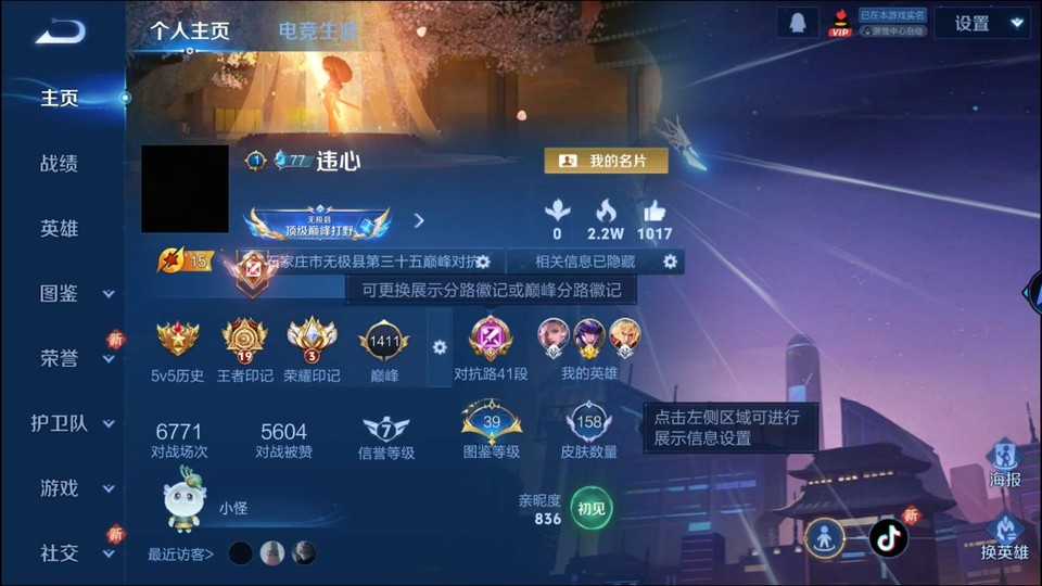 WZQM3364204王者荣耀账号详情图2 WZQM3364204王者荣耀账号详情图2