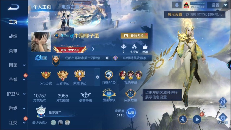 WZQM3364203王者荣耀账号详情图2