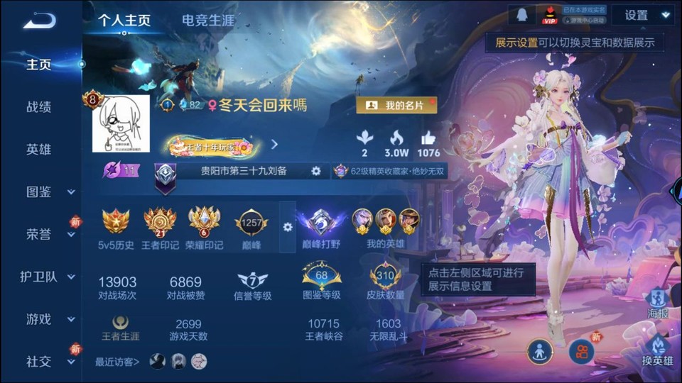 WZQM3365644王者荣耀账号详情图2