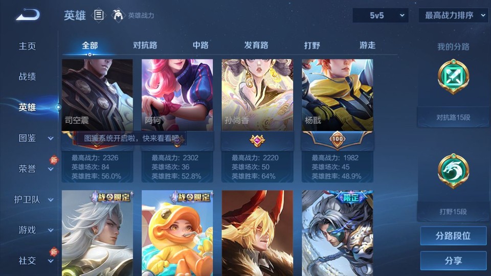 WZQM3465622王者荣耀账号详情图10