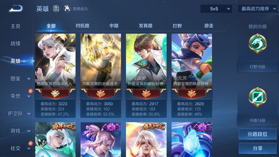 WZQM3465578王者荣耀账号详情图9