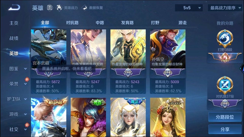 WZQM3465597王者荣耀账号详情图10