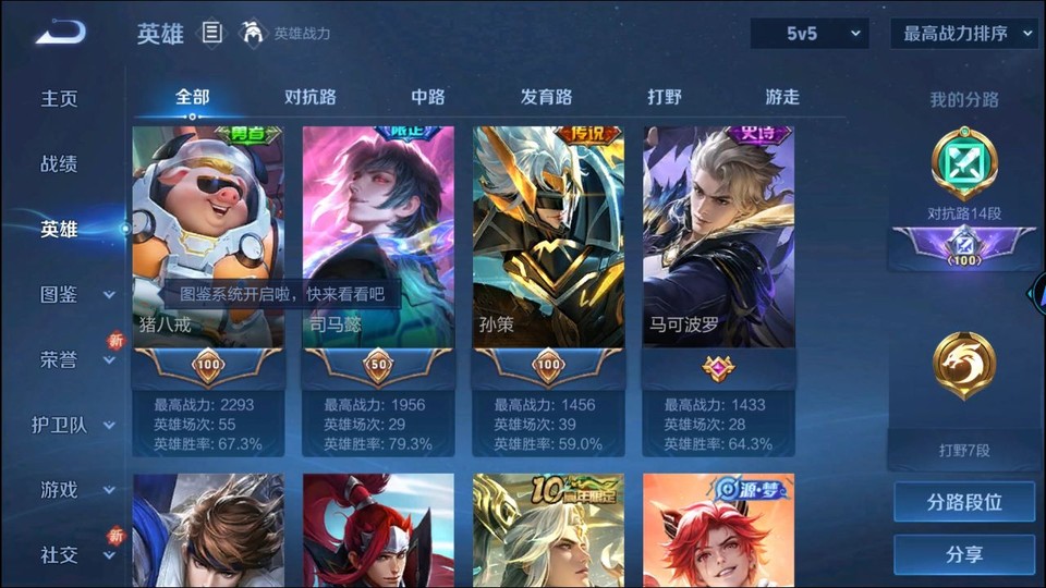 WZQM3465524王者荣耀账号详情图9