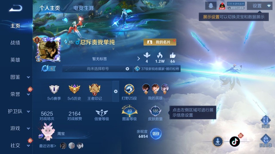 WZQM3471455王者荣耀账号详情图2