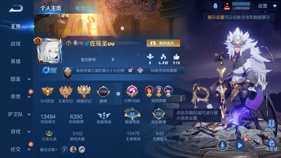 WZQM3471379王者荣耀账号详情图2