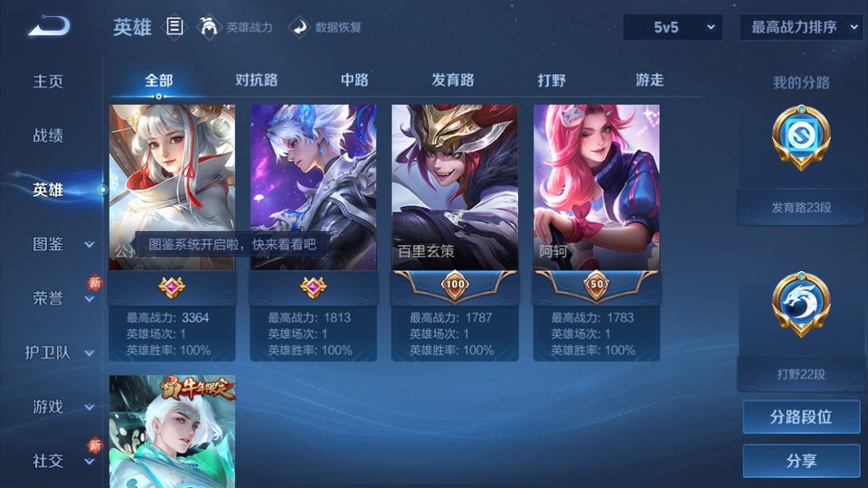 WZQM3476725王者荣耀账号详情图9