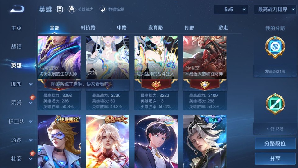 WZQM3479275王者荣耀账号详情图10