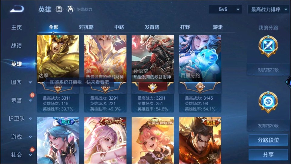 WZQM3479287王者荣耀账号详情图11