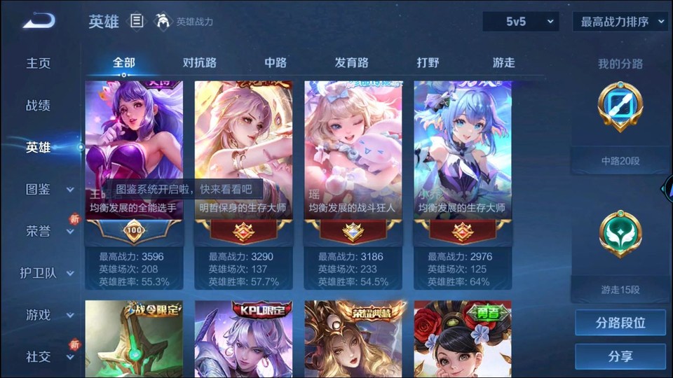 WZQM3482381王者荣耀账号详情图10