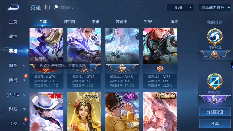 WZQM3482367王者荣耀账号详情图11