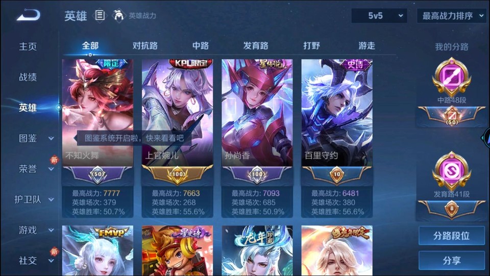 WZQM3482360王者荣耀账号详情图9