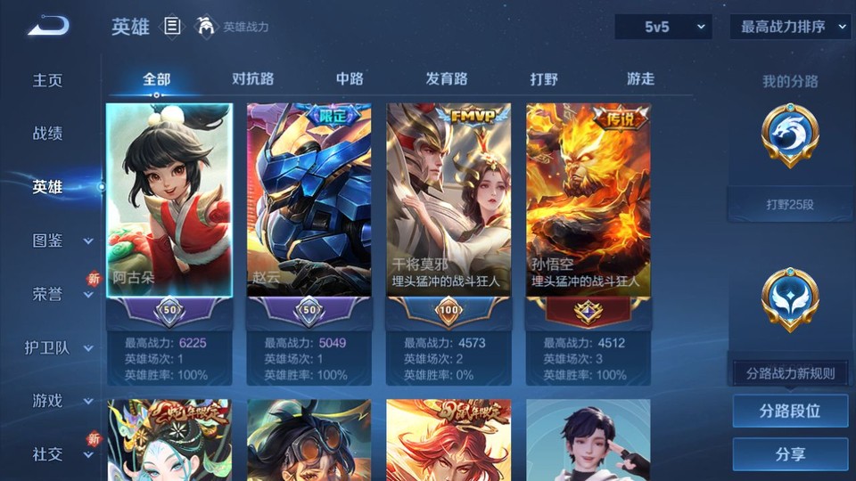 WZQM419304王者荣耀账号详情图8