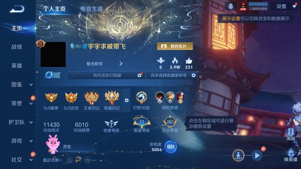 WZQM433551王者荣耀账号详情图2