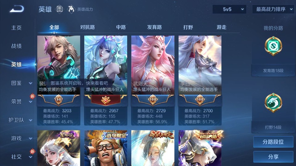 WZQM433496王者荣耀账号详情图9