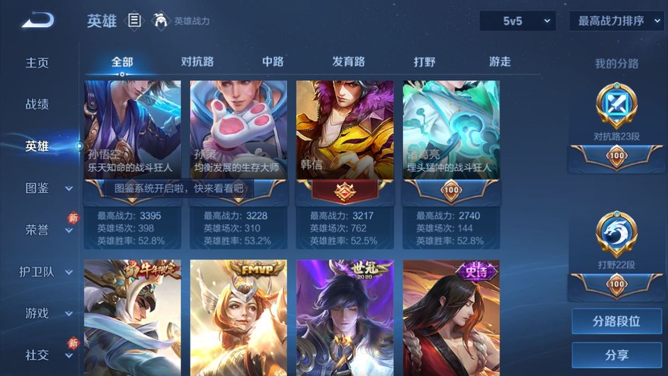 WZQM433491王者荣耀账号详情图10