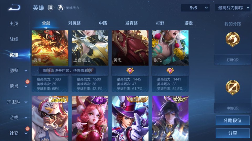 WZQM433488王者荣耀账号详情图9