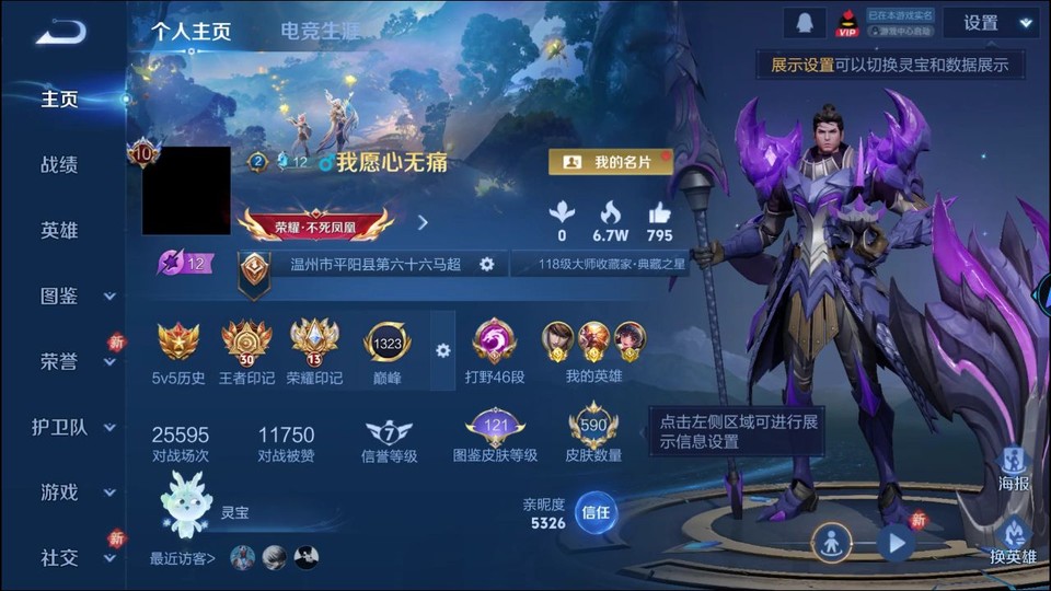 WZQM436808王者荣耀账号详情图2