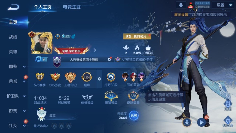 WZQM443811王者荣耀账号详情图2 WZQM443811王者荣耀账号详情图2