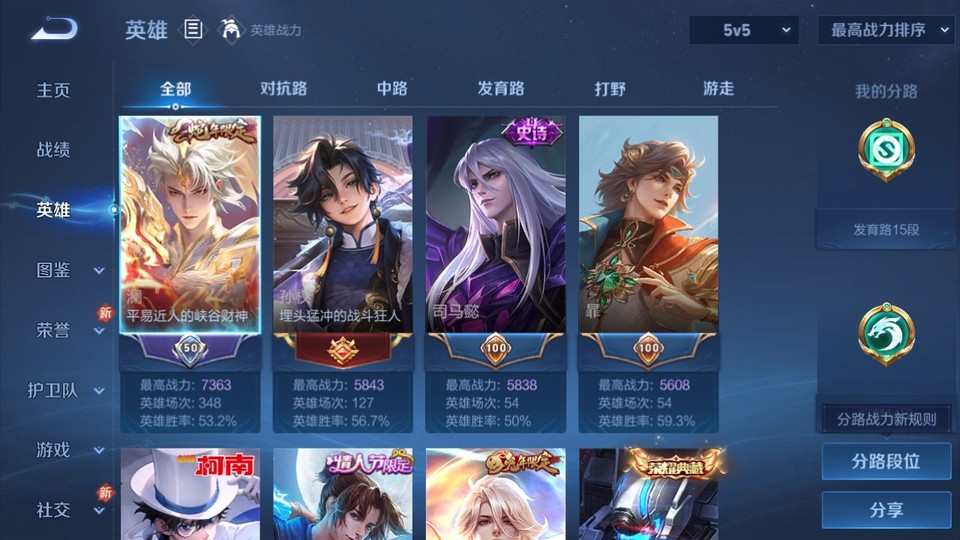 WZQM447437王者荣耀账号详情图9