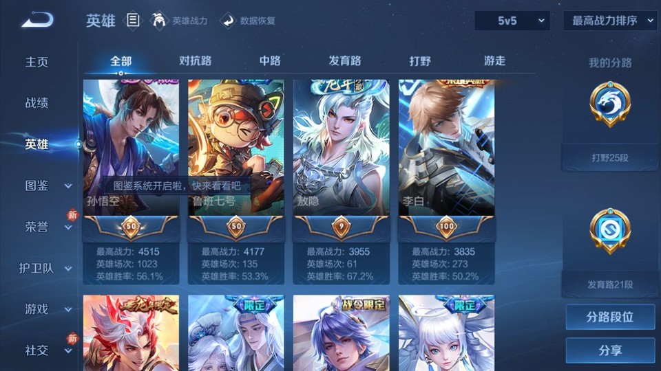 WZQM447499王者荣耀账号详情图9