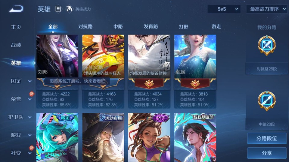 WZQM454954王者荣耀账号详情图11