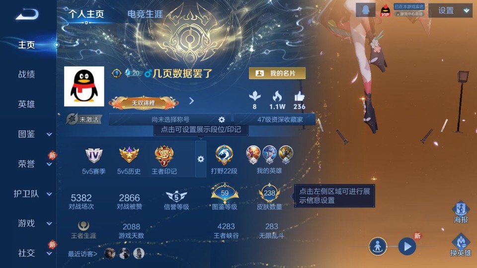 WZQM457562王者荣耀账号详情图2