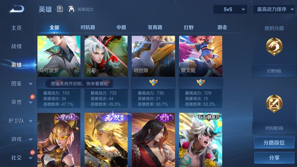 WZQM461285王者荣耀账号详情图10