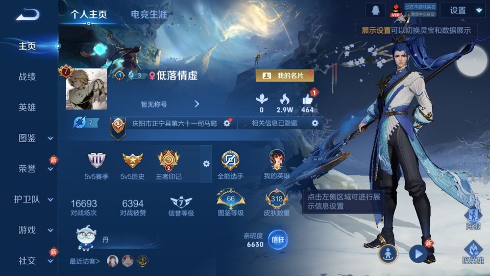 WZQM465374王者荣耀账号详情图2