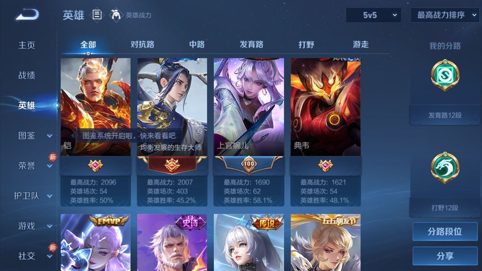 WZQM465374王者荣耀账号详情图9