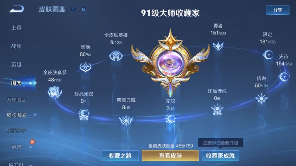 WZQM478213王者荣耀账号详情图3