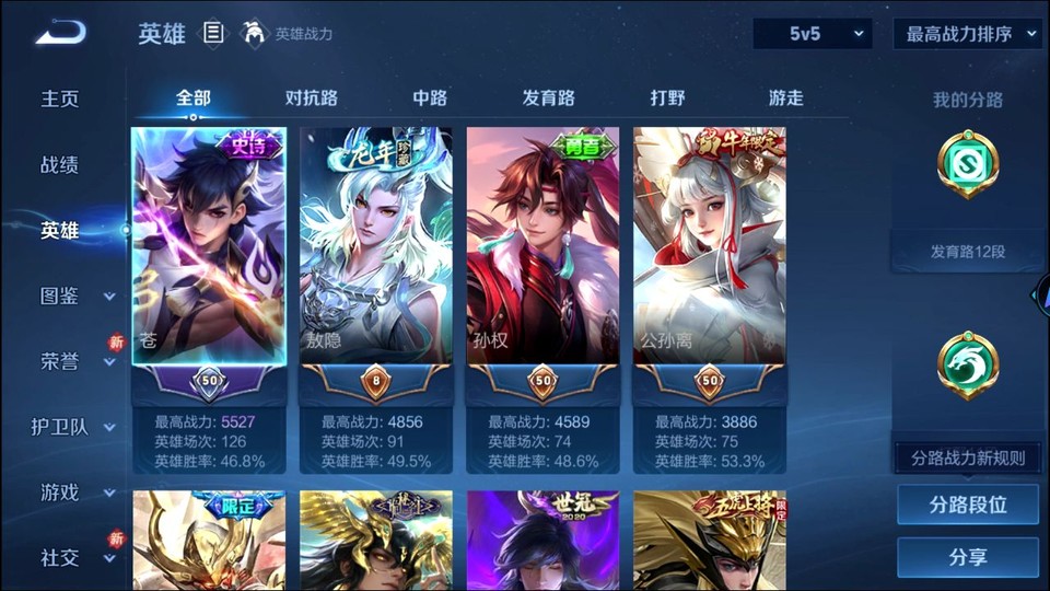 WZQM478205王者荣耀账号详情图8