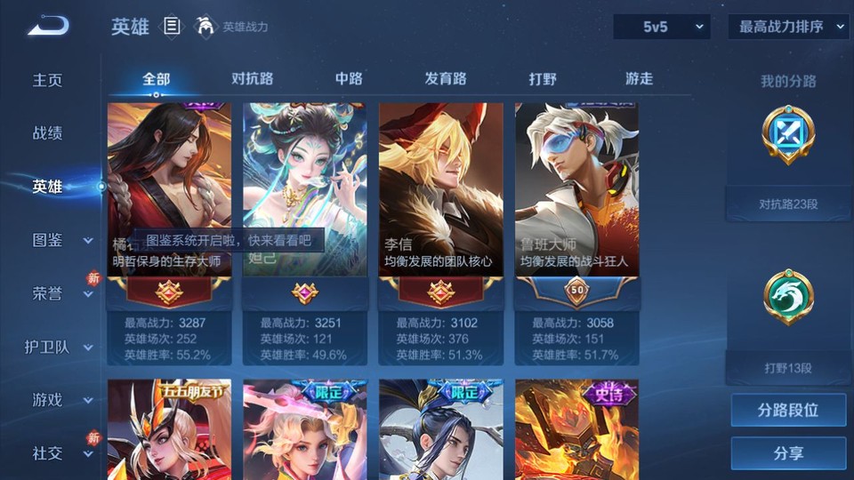 WZQM486383王者荣耀账号详情图9