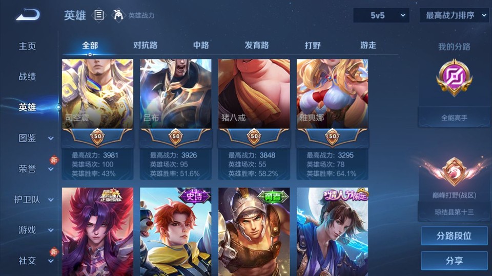 WZQM489357王者荣耀账号详情图11