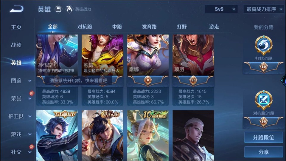 WZQM493149王者荣耀账号详情图10 WZQM493149王者荣耀账号详情图10