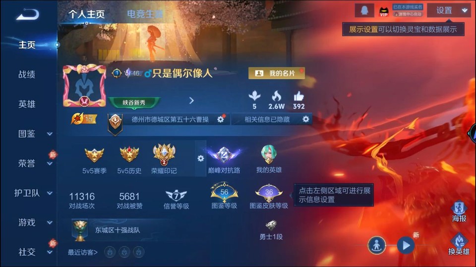 WZQM493107王者荣耀账号详情图2 WZQM493107王者荣耀账号详情图2