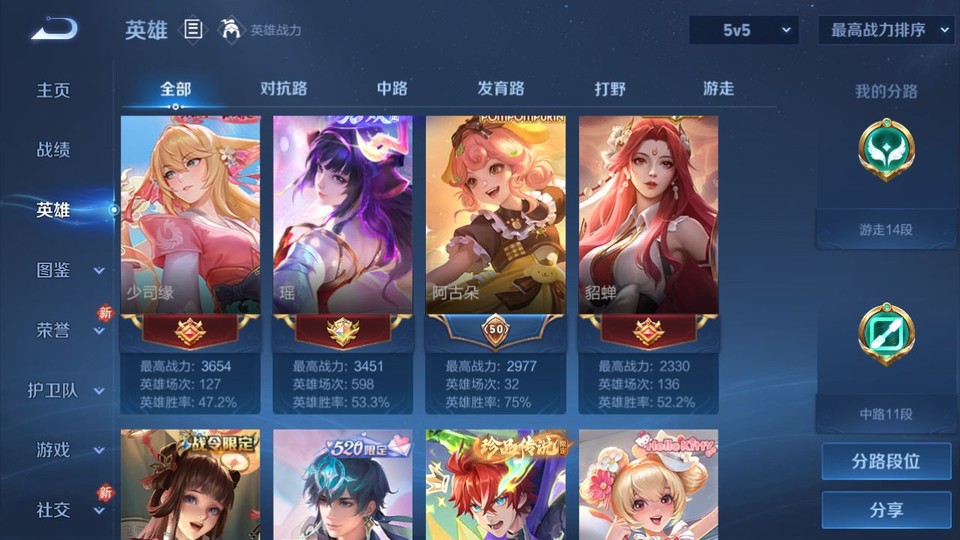 WZQM493105王者荣耀账号详情图9