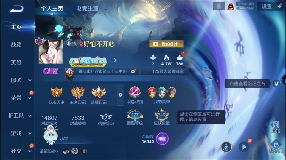 WZQM493184王者荣耀账号详情图2