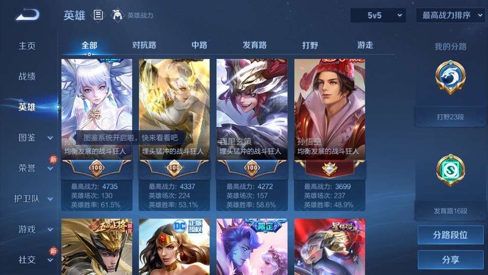 WZQM493163王者荣耀账号详情图9