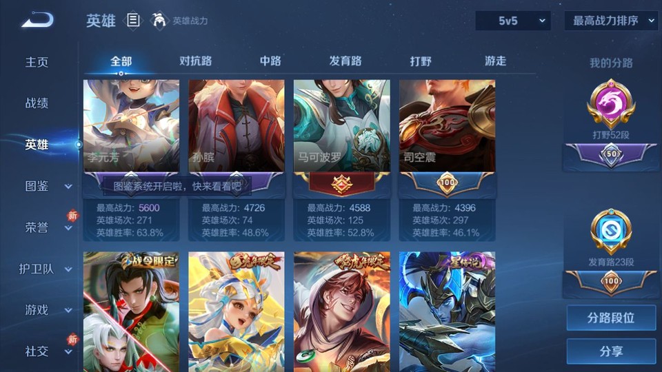 WZQM494490王者荣耀账号详情图10