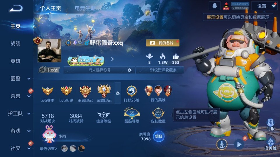 WZQM497641王者荣耀账号详情图2