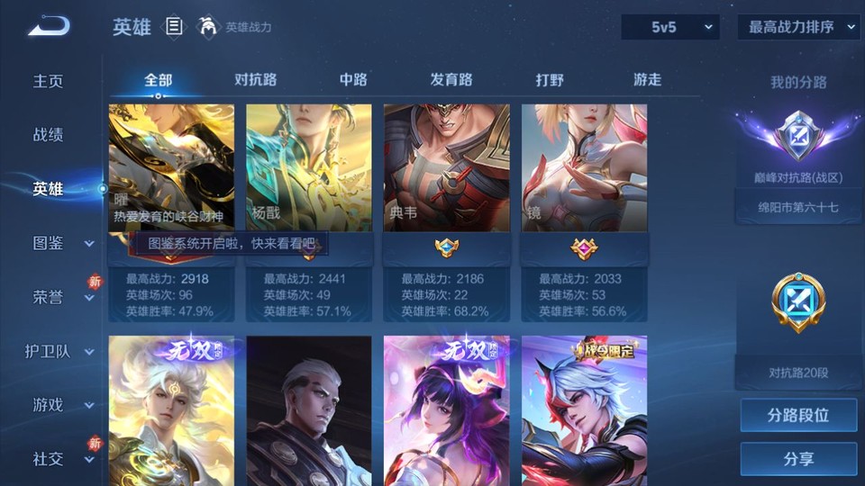 WZQM4101349王者荣耀账号详情图11