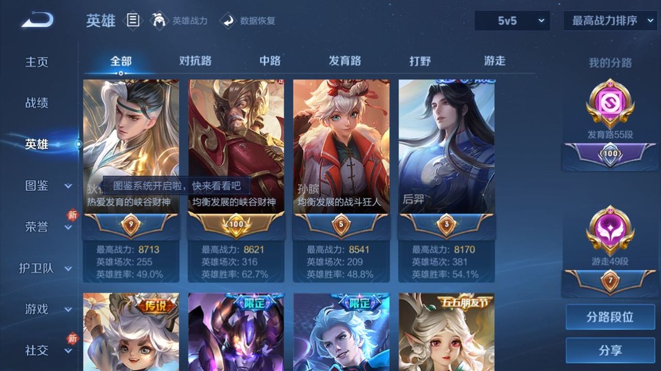 WZQM4137998王者荣耀账号详情图9