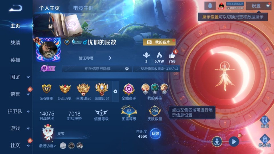 WZQM4160540王者荣耀账号详情图2