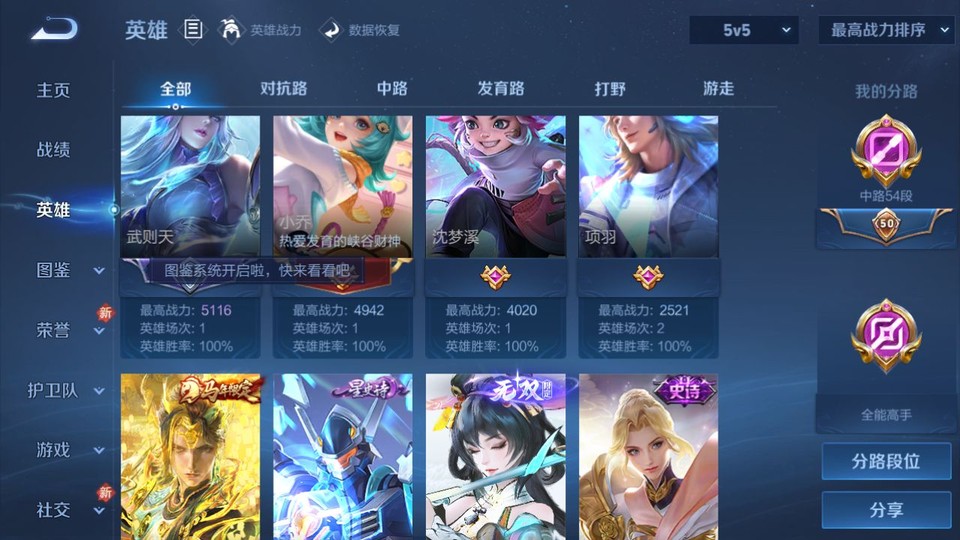 WZQM4190768王者荣耀账号详情图10