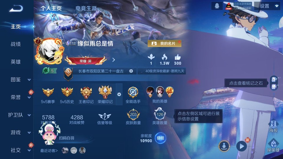 WZQM4190623王者荣耀账号详情图2